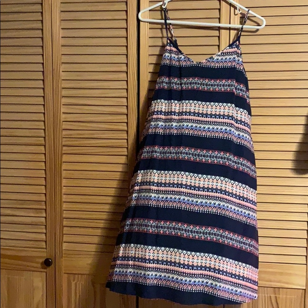 Tribal patterned dress